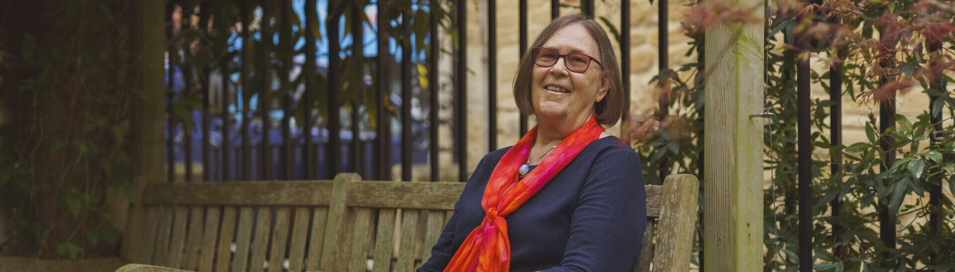 A ST JOHNS RESIDENT IN THE GARDEN