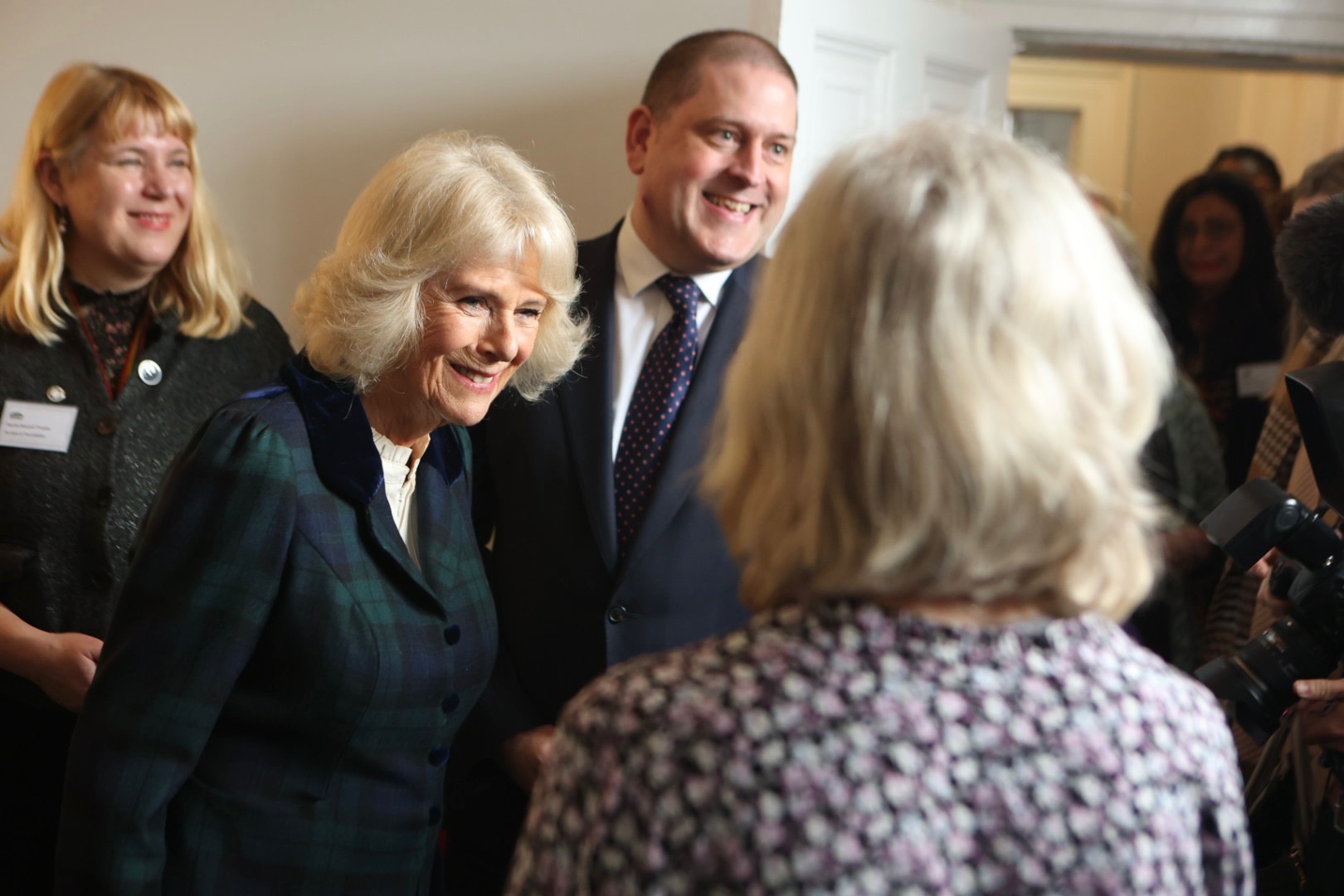 HRH The Duchess of Cornwall visits VOICES