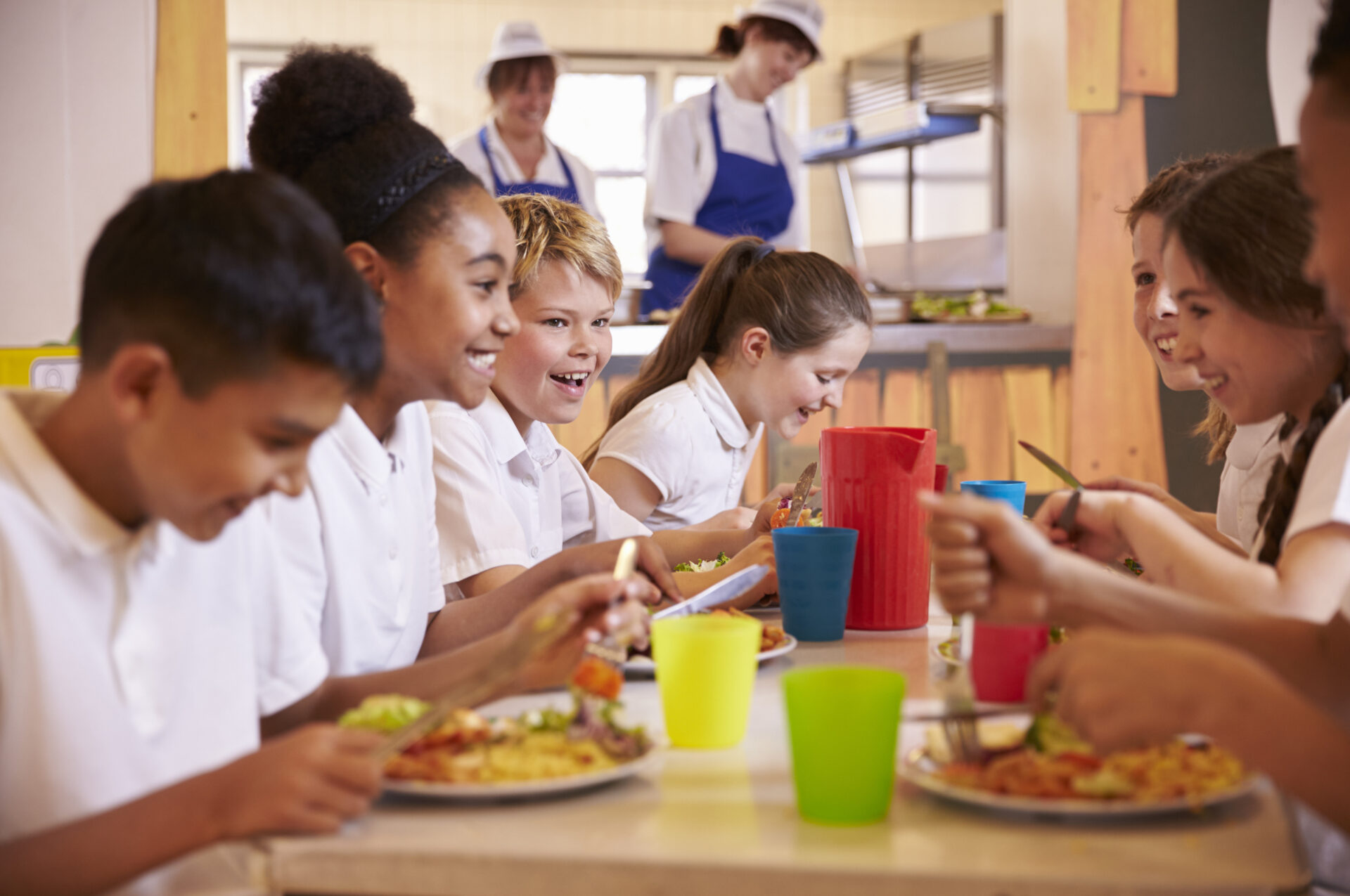 St John’s funds school meals for pupils across six local primary schools until July 2025
