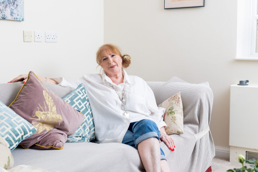 An almshouse resident at St John's