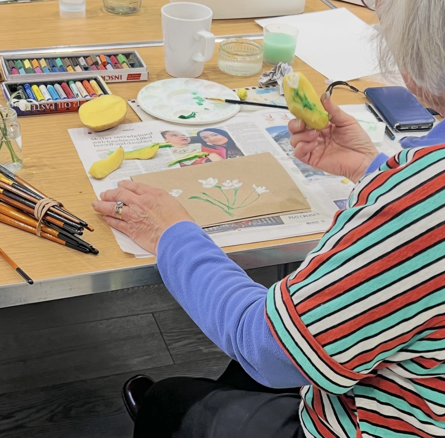 MEET OUR TUTORS: VALERIE RUTLEY-PAINE, DRAWN TO ART